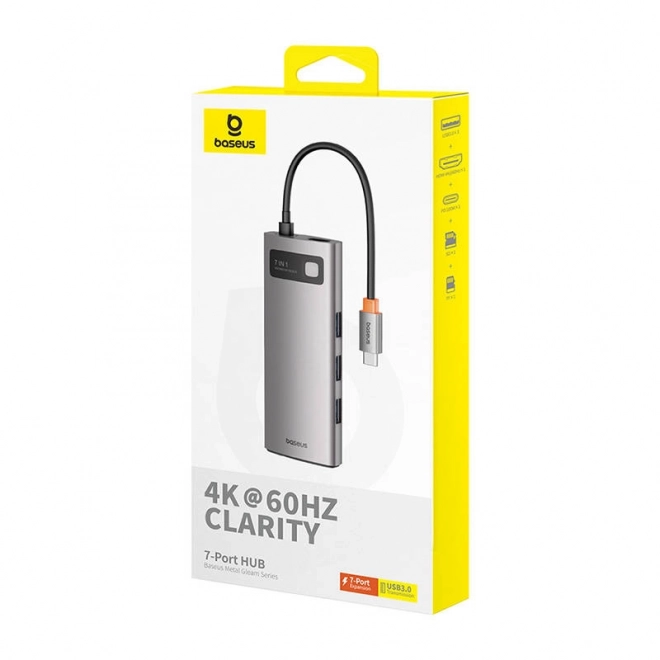 Baseus Gleam 7 az 1-ben USB-C adapter