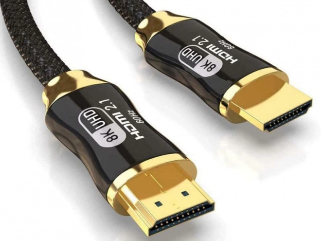 Hdmi 2.1 ultra magas sebességű arany kábel 8k 60hz 4k 120hz 3m