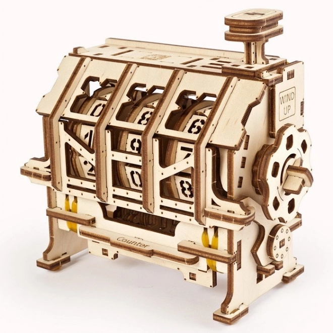 Ugears fából készült 3D mechanikus puzzle STEM számláló