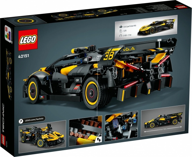 Lego Technic Bugatti Bolide autómodell