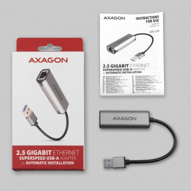 Usb-a 3.2 2,5 gigabites Ethernet hálózati adapter