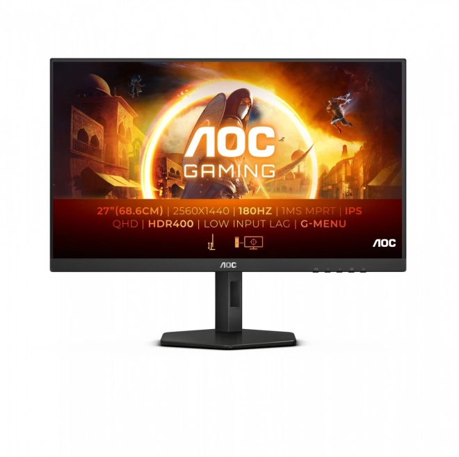 27 hüvelykes IPS Monitor Pivot funkcióval