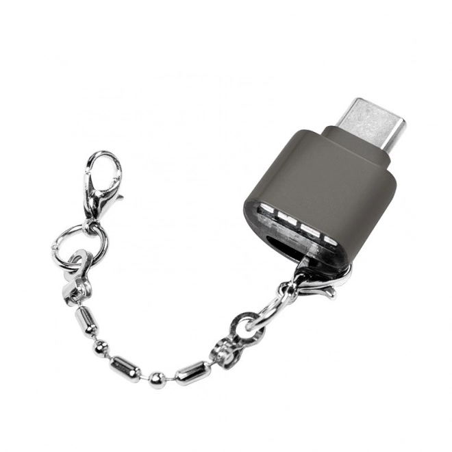 MicroSD USB-C kártyaolvasó kulcstartón