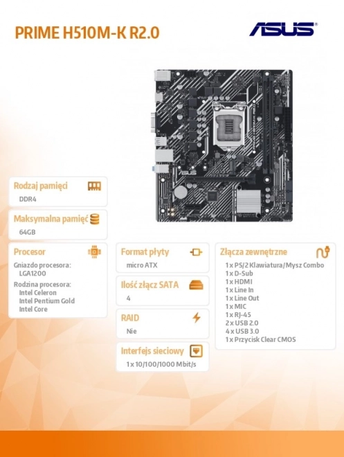 Prime H510M-K alaplap
