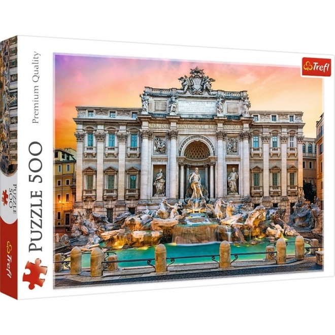 Trefl puzzle Fontana di Trevi, Olaszország 500 darabos