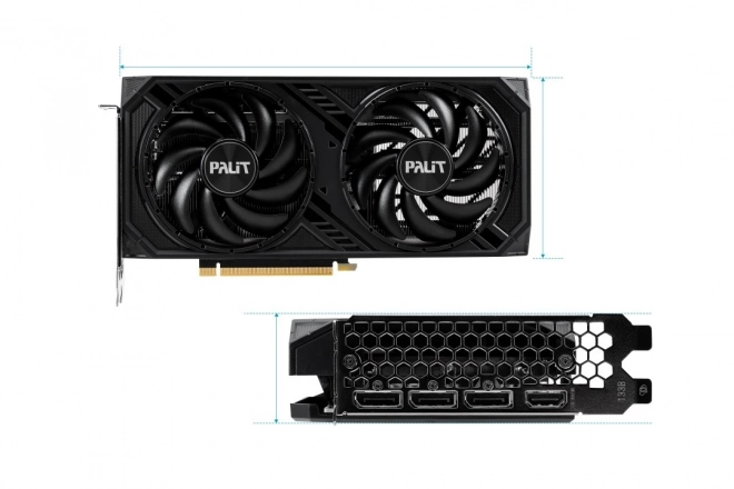 GeForce RTX 4060 Ti Dual grafikus kártya