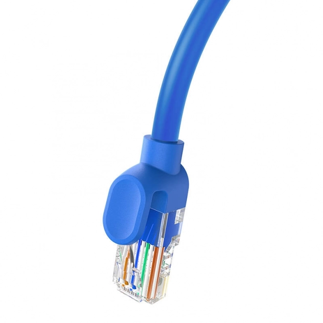 Kerek Baseus Ethernet RJ45 kábel, Cat.6, 0,5 m (kék)