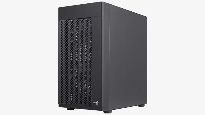 Hexform TG FRGB mini torony számítógépház fekete