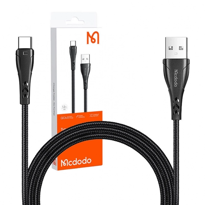 usb-c kábel mcdodo 1,2m fekete