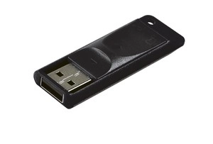 Pendrive csúsztatható fekete 16GB