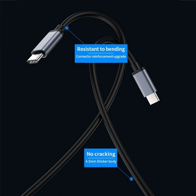 Qoltec USB-C adapter hub 5 az 1-ben