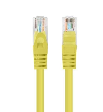 Sárga patchcord kat. 5e UTP 3m 10 db