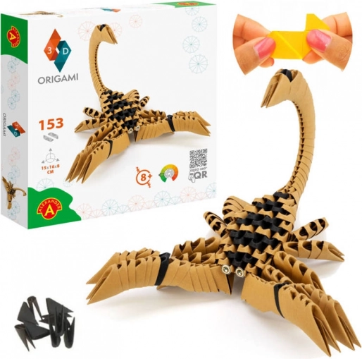 Alexander kreatív origami 3D – skorpió