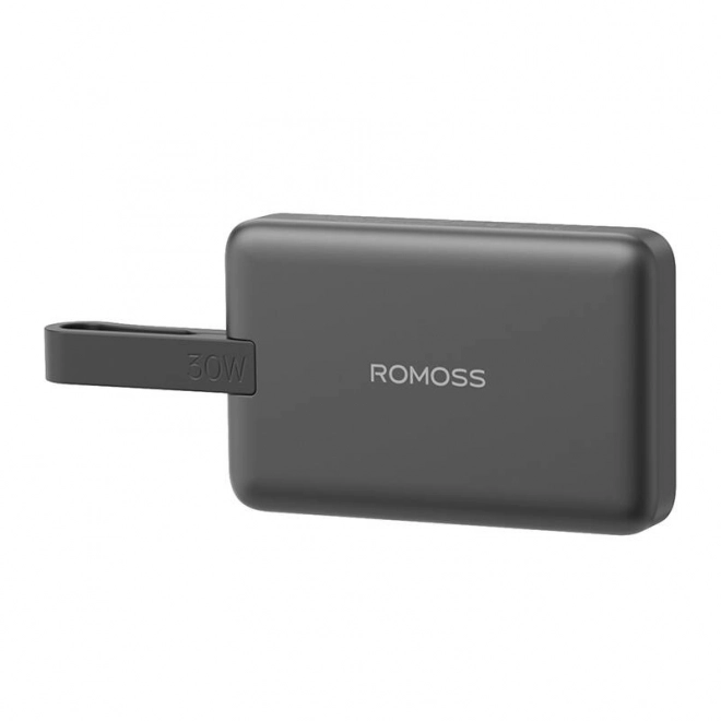 Romoss vezeték nélküli mágneses töltésű powerbank 10000mAh 30W fekete