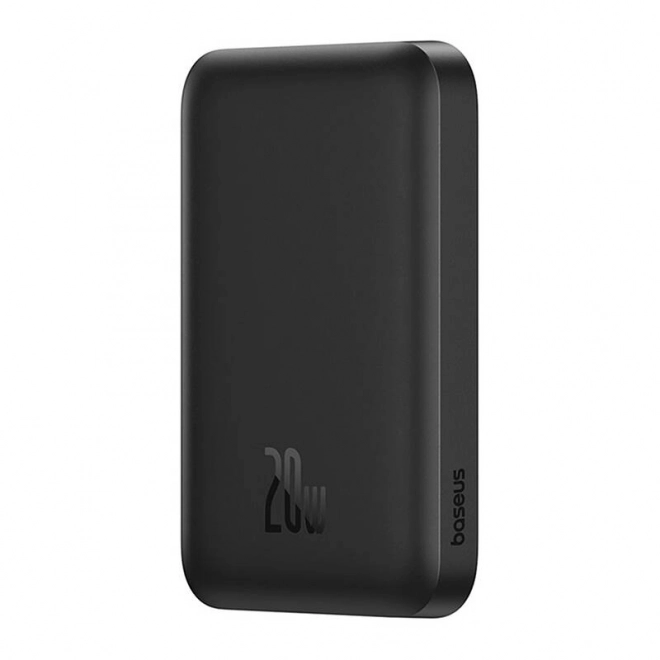 Baseus mágneses mini powerbank 20W - fekete