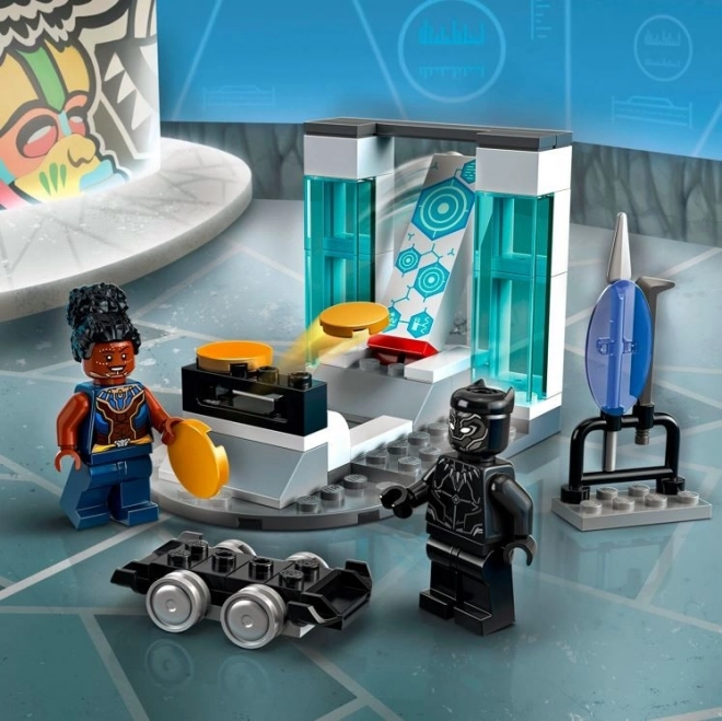 Shuri laboratóriuma LEGO készlet