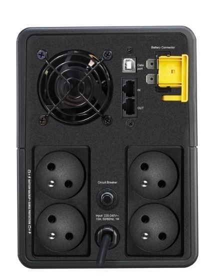 APC Back-UPS 1600VA, 230V, AVR, 4 francia aljzattal ellátott tápegység