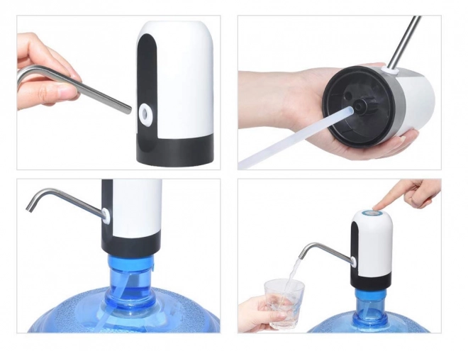 Elektromos vízadagoló pumpa LED-del
