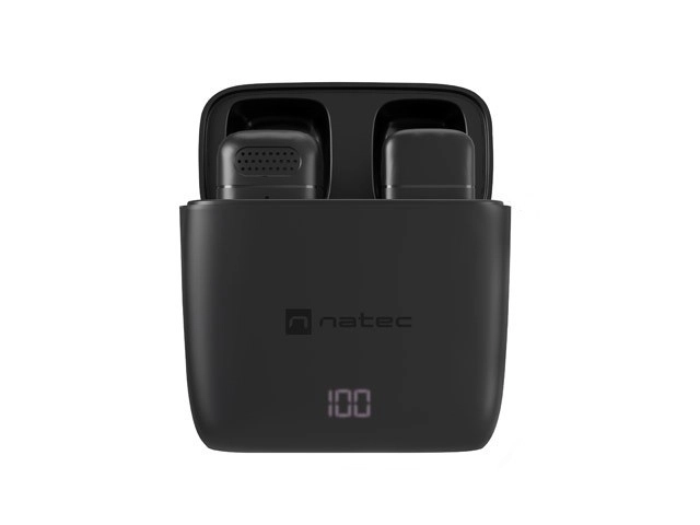 Natec Hopper vezeték nélküli nyakkendőmikrofon USB-C