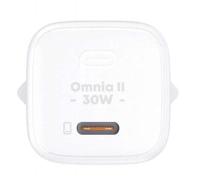Omnia II Mini gyors USB-C hálózati töltő PowerDelivery 30W