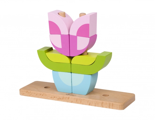 Fa puzzle - Bagoly építőjáték
