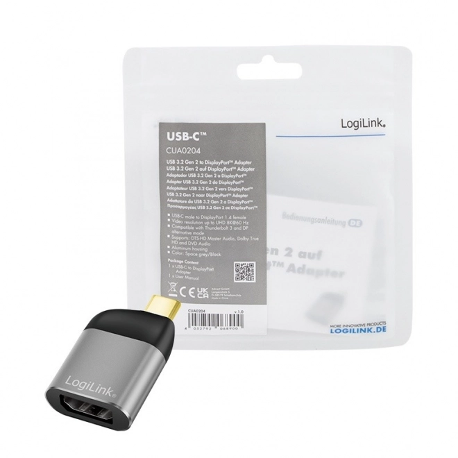 Usb type c-ről dp-re adapter 8k