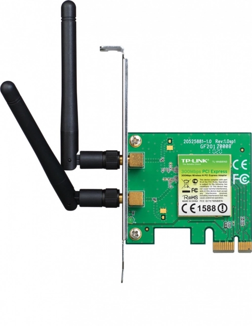 WiFi N300 vezeték nélküli PCI-E hálózati kártya