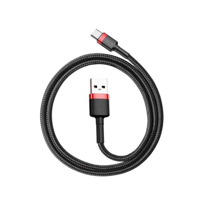 Baseus cafule usb-c kábel - fekete-piros