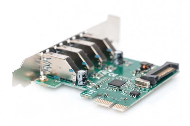 USB 3.0 PCI Express bővítőkártya 4 porttal