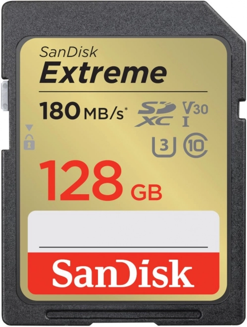 Sandisk Extreme SDXC 128 GB memóriakártya