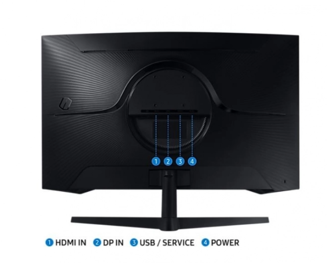 32 hüvelykes Samsung Odyssey monitor