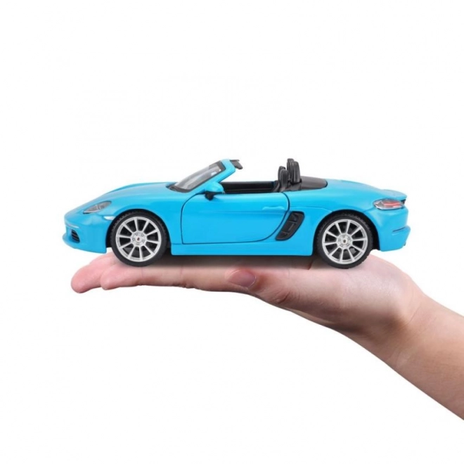 Porsche 718 Boxster modell autó 1:24 méretarányban - Bburago