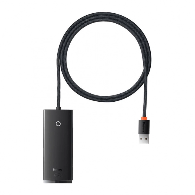 Baseus Lite sorozatú 4 az 1-ben USB hub (fekete)