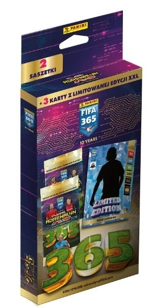 Panini FIFA 365 Adrenalyn XL képeslapok 2025 XXL bliszter