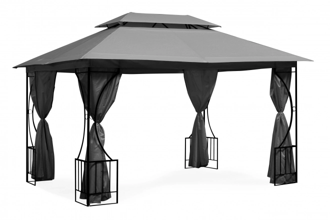 Kerti pavilonsátor 3x4m oldalfalakkal