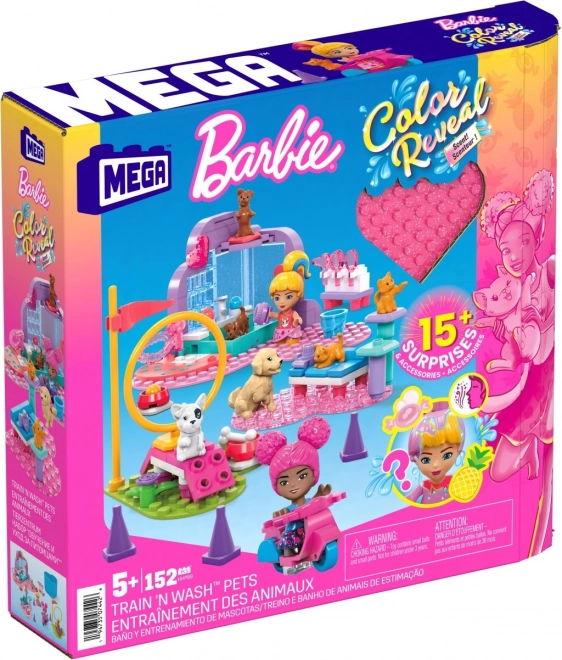 Barbie Color Reveal Tréning és Állatgondozás Játék Készlet