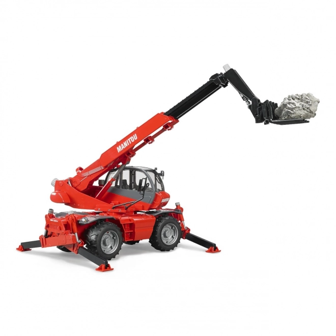 Bruder Manitou MRT 2150 teleszkópos rakodó tartozékokkal