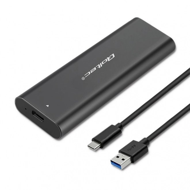 Qoltec M.2 SSD meghajtóház USB-C-vel