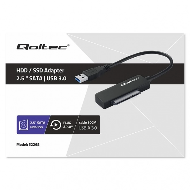 SATA Átalakító SSD HDD Meghajtóhoz USB 3.0-val