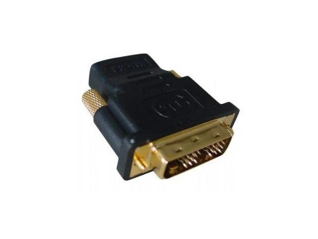 Adapter HDMI-DVI aranyozott csatlakozók