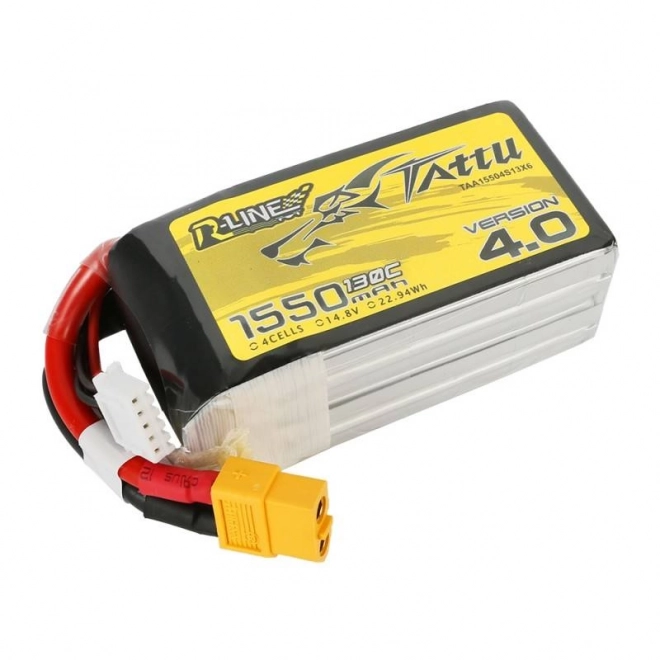 Tattu r-line li-po akkumulátor 1550mah 130c 4s