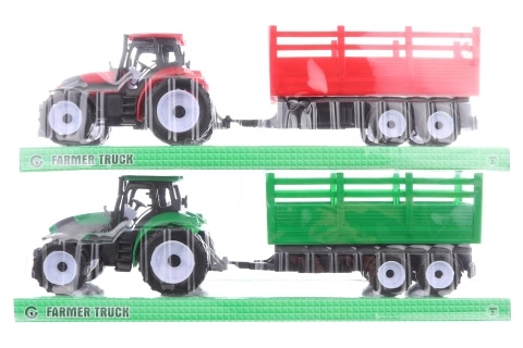 Traktor utánfutóval