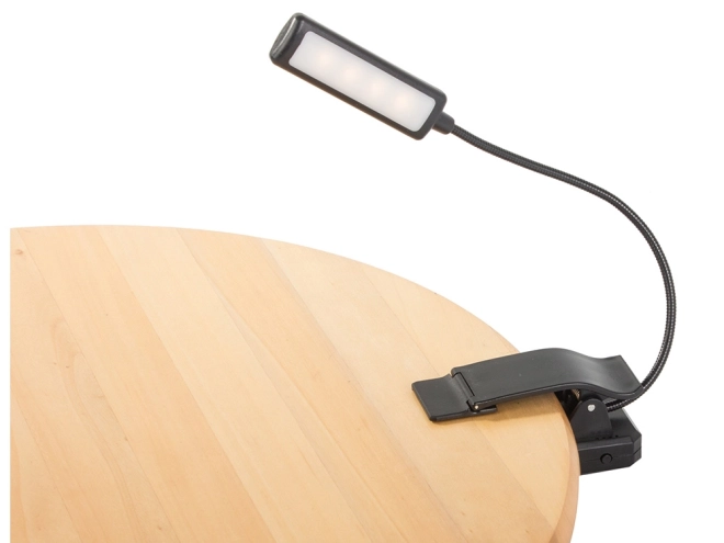 Klip Olvasólámpa USB-s Éjszakai Lámpa 9 LED-del