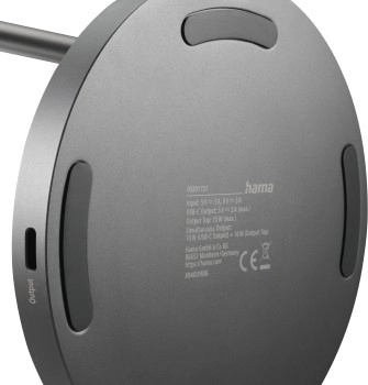 Gyors Qi2 töltés és USB‑C port