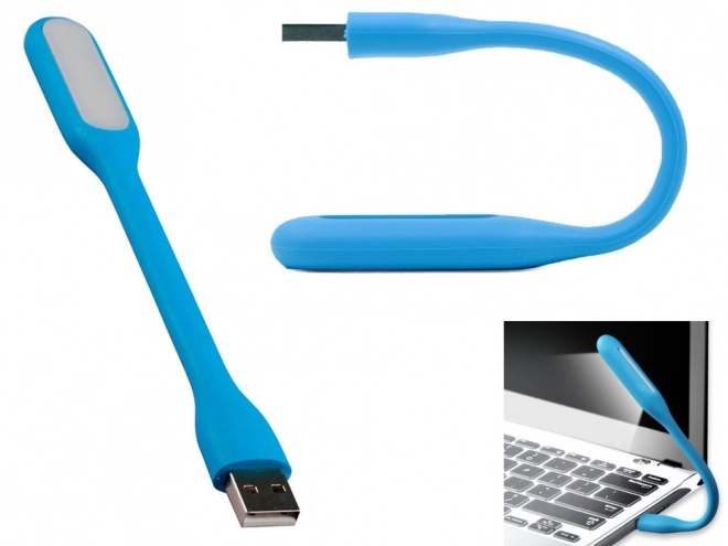 Sokoldalú szilikon USB lámpa laptophoz