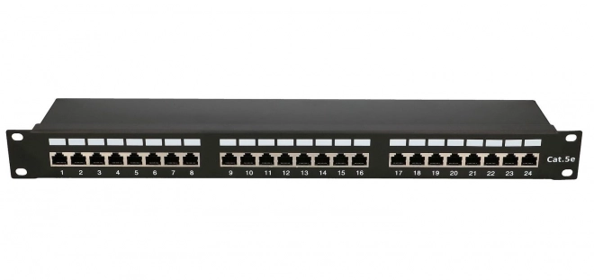 24 portos FTP Patch Panel CAT5E - Extralink