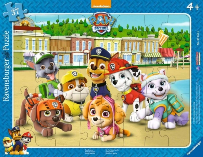 Ravensburger Tlapková Patrola Családi Fotó 37 darabos Puzzle