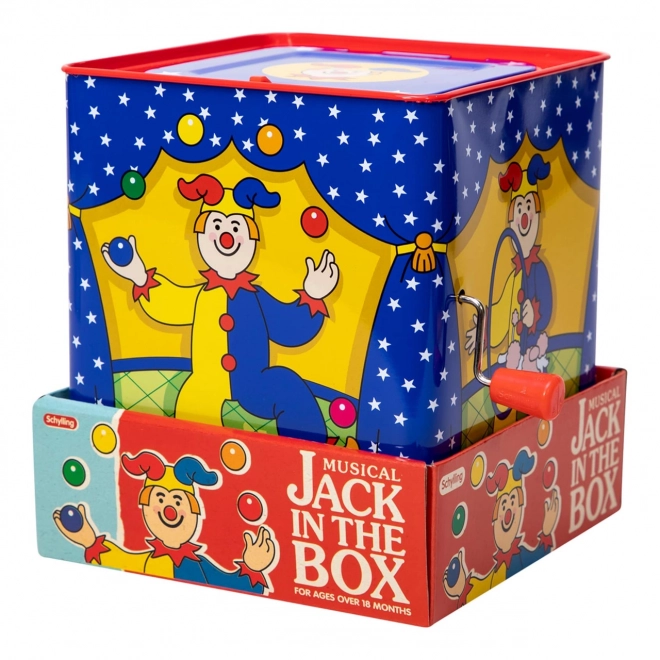 schylling zenélő jack-in-the-box