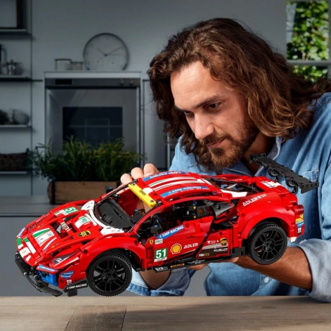 Ferrari 488 GTE AF Corse #51 LEGO Technic modell