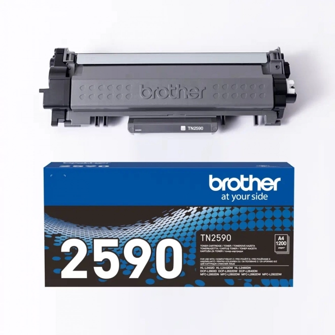 Fekete toner Brother TN2590